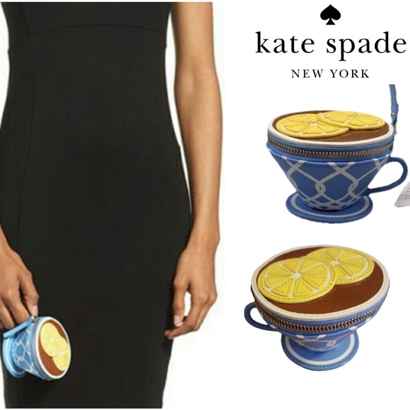 SOLD!! RARE FIND!! NWT Kate Spade NY Down the Rabbit Hole Teacup Mini w/COA - Picture 14 of 14